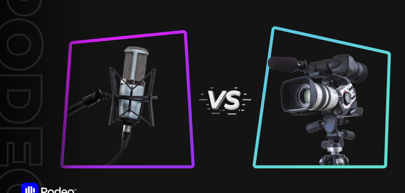 Podcast vs. Vodcast Podcast vs. Vodcast